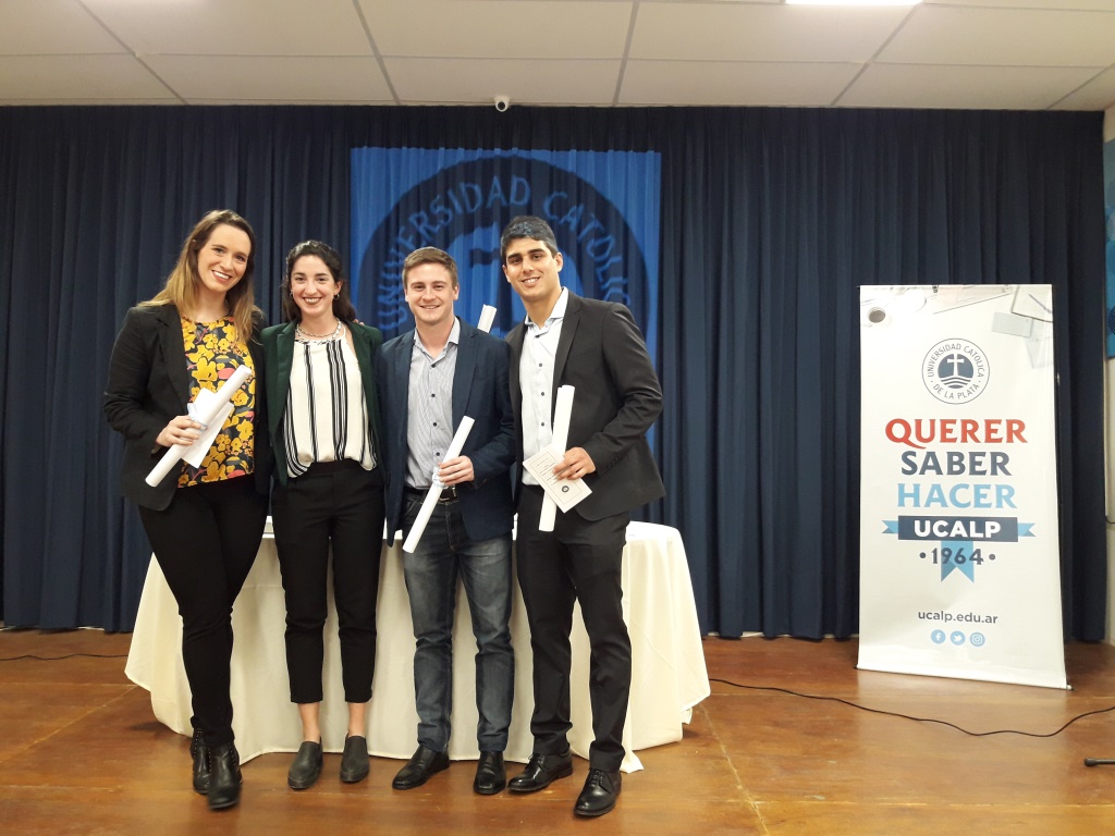 Acto de colación de grado en la Sede de Bahía Blanca