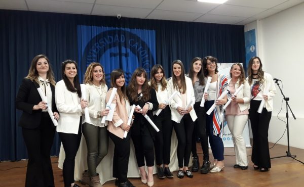Acto de colación de grado en la Sede de Bahía Blanca