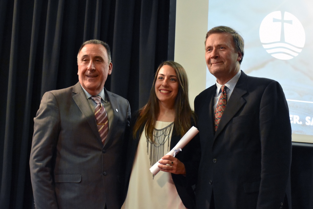Acto de colación de la Facultad de Ciencias Económicas y Sociales