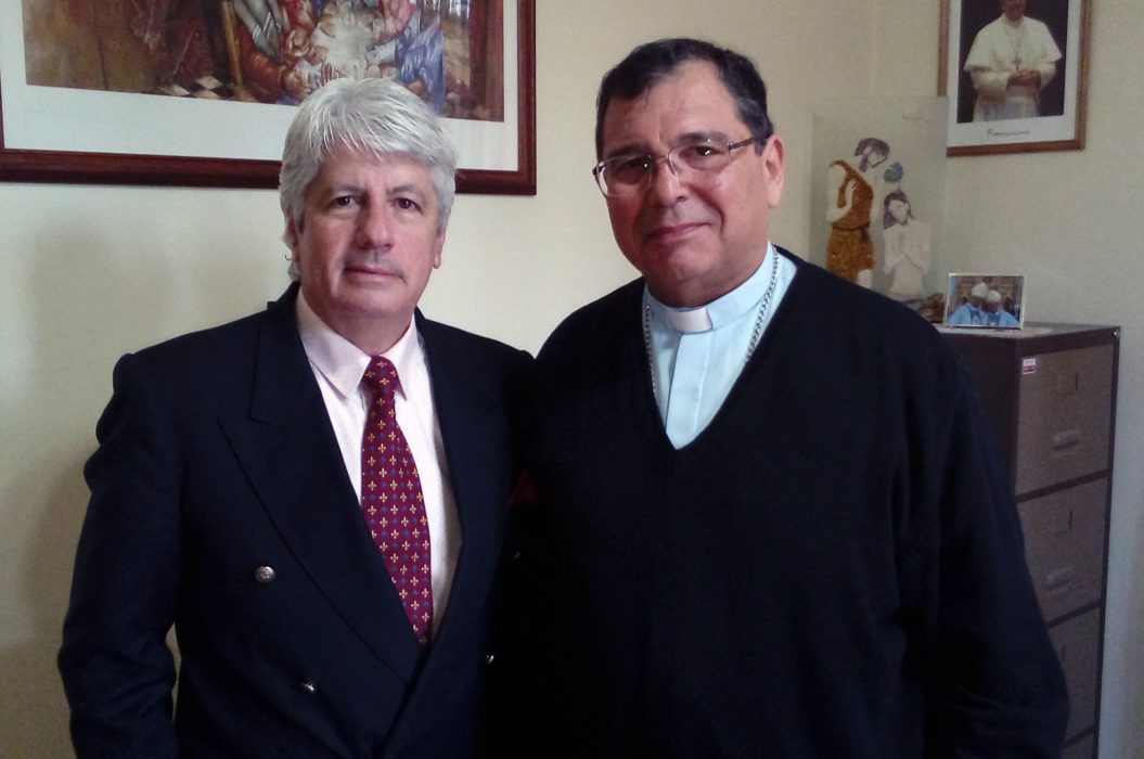 Reunión del Delegado Rectoral de la Sede Bernal con el Obispo de Quilmes