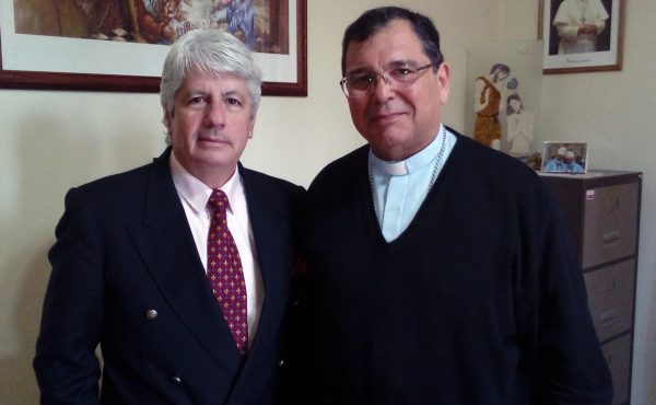 Reunión del Delegado Rectoral de la Sede Bernal con el Obispo de Quilmes