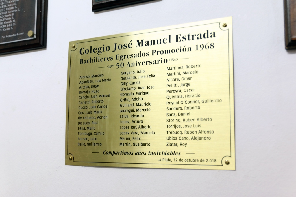 Acto conmemorativo promoción 1968 Colegio José Manuel Estrada