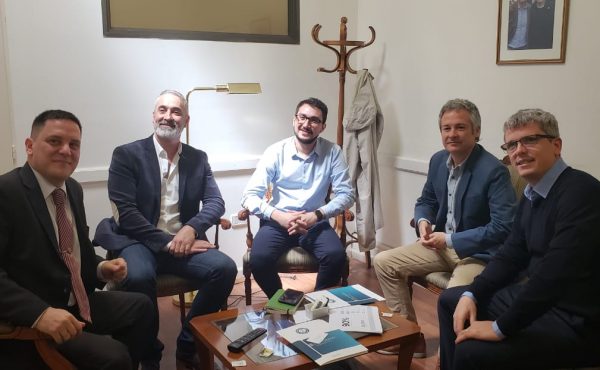 Reunión de trabajo junto a legisladores de La Plata