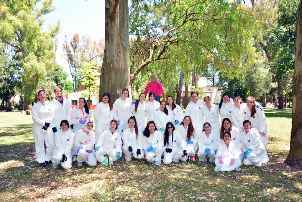 La Lic. en Criminalística realizó prácticas en el Campo de Deportes