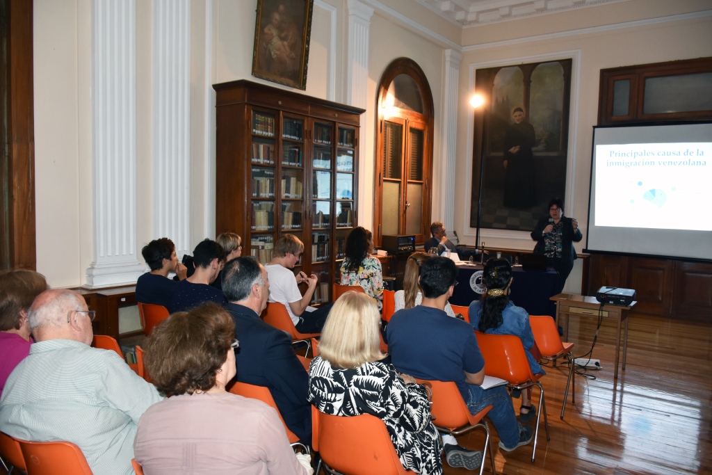 Se realizó la conferencia “La inmigración venezolana en primera persona”