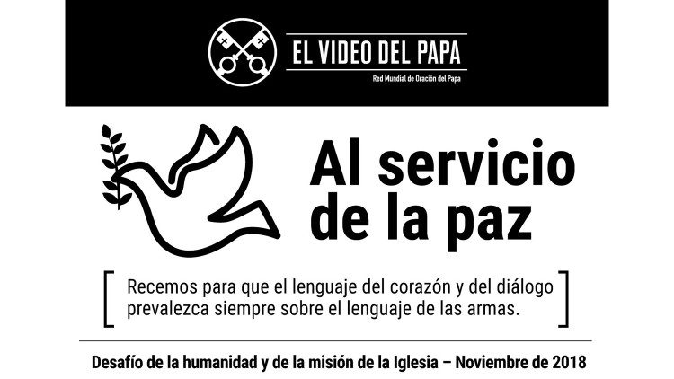 La Paz: Video del Papa para noviembre