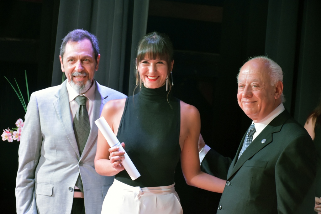 Acto de colación de grado de la Facultad de Arquitectura y Diseño y FACEI