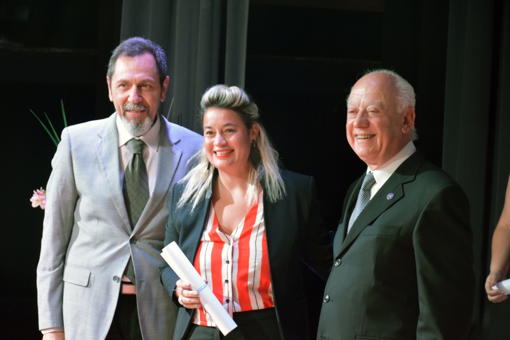 Acto de colación de grado de la Facultad de Arquitectura y Diseño y FACEI