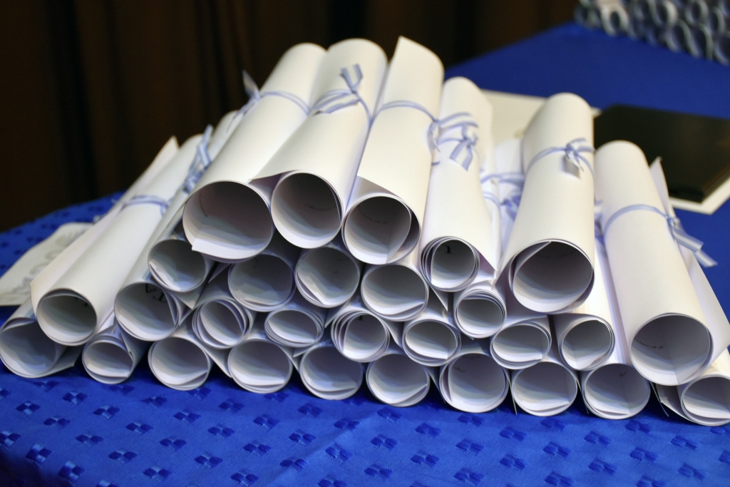 Acto de colación de grado de la Facultad de Derecho y Ciencias Políticas