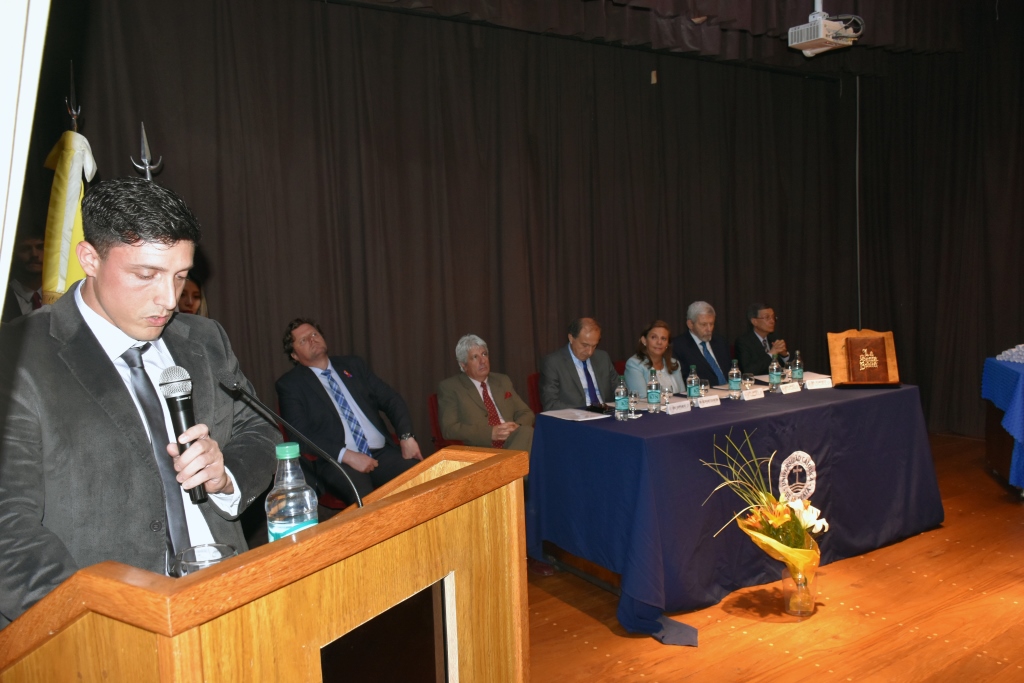 Acto de colación de grado de la Facultad de Derecho y Ciencias Políticas