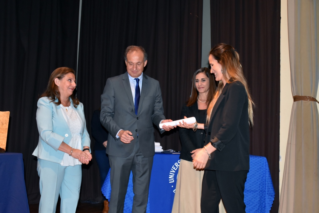 Acto de colación de grado de la Facultad de Derecho y Ciencias Políticas