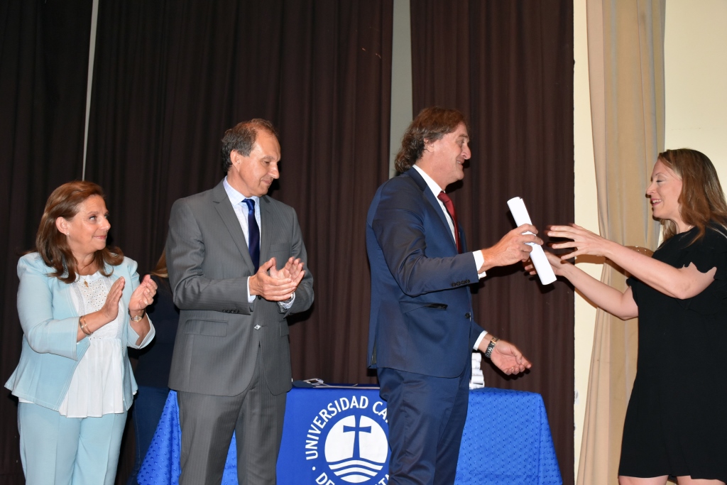 Acto de colación de grado de la Facultad de Derecho y Ciencias Políticas