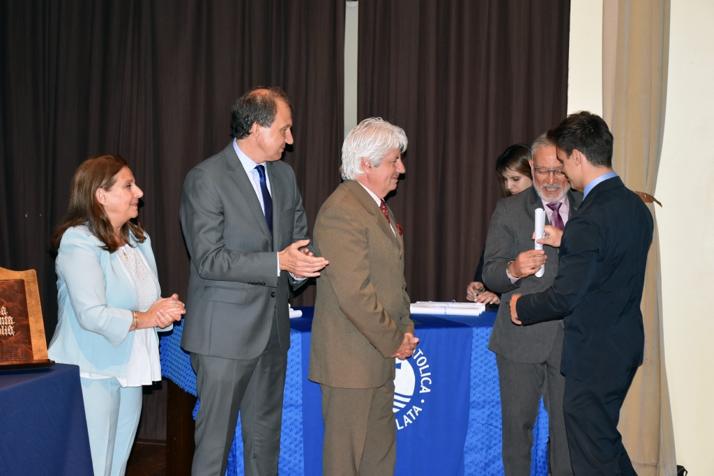 Acto de colación de grado de la Facultad de Derecho y Ciencias Políticas