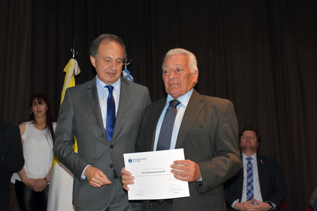Acto de colación de grado de la Facultad de Derecho y Ciencias Políticas