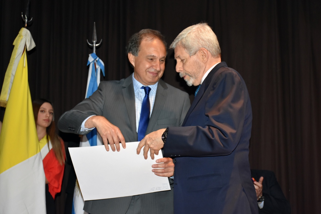 Acto de colación de grado de la Facultad de Derecho y Ciencias Políticas