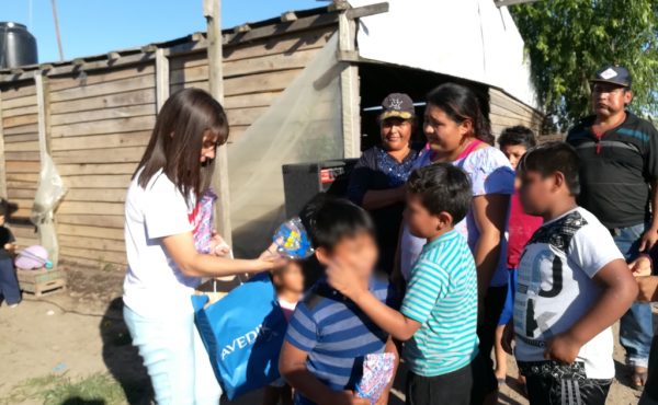 Colecta de juguetes en la Facultad de Ciencias Económicas y Sociales