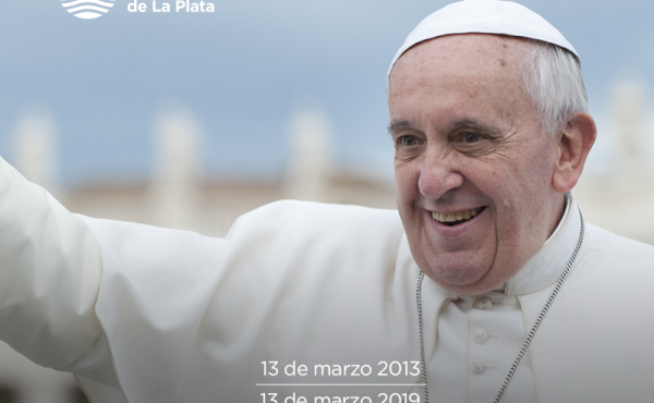 El papa Francisco en el sexto aniversario de su pontificado