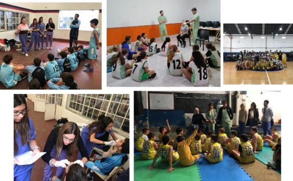 La Facultad de Odontología en la Semana del Básquet Platense