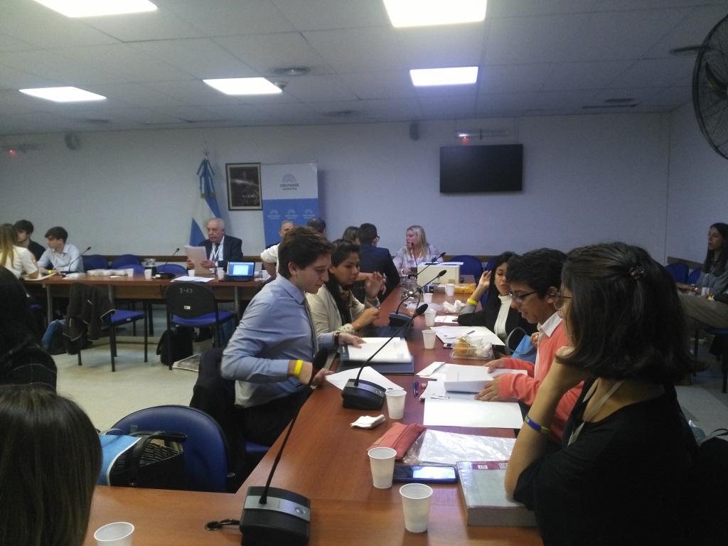 Alumnos de la UCALP en el Congreso de la Nación