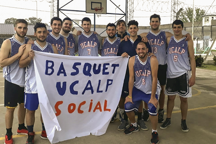 Básquet UCALP, puntapié para un espacio solidario