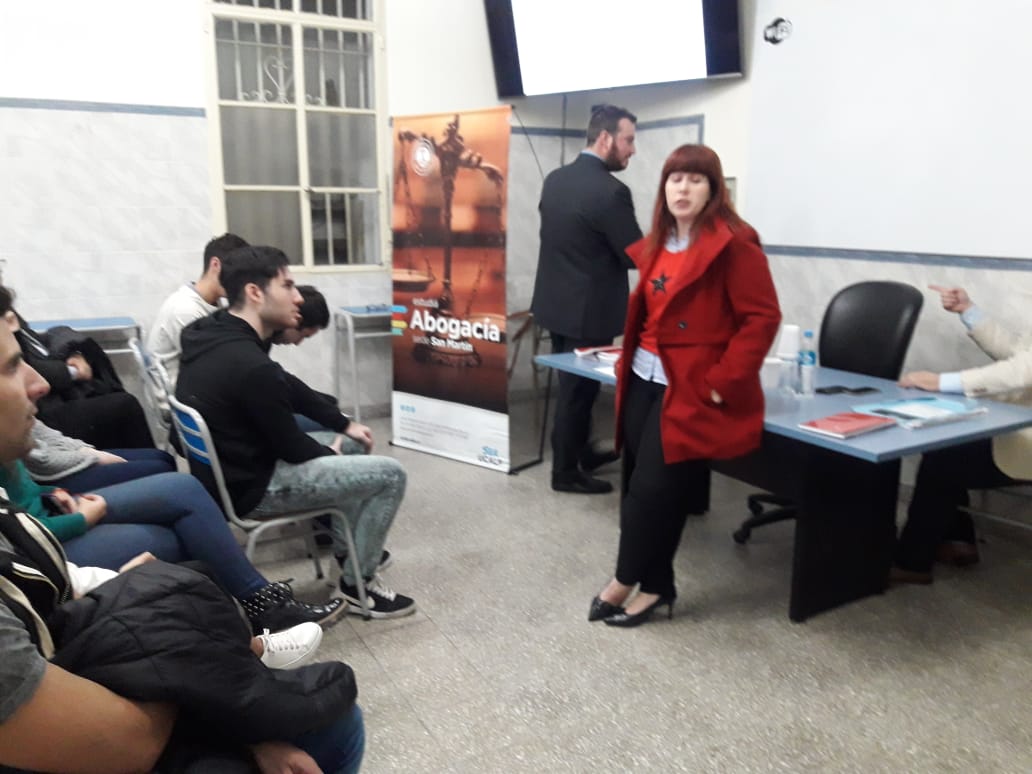 Conferencia en la Sede San Martín