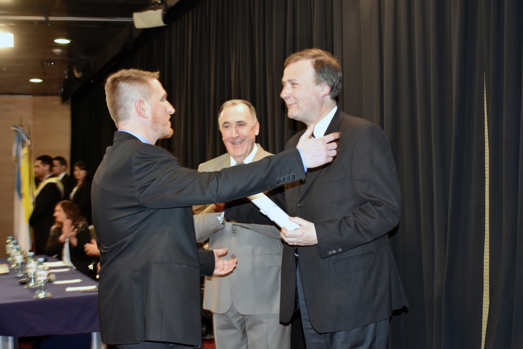 Acto de colación de la Facultad de Ciencias Económicas y Sociales