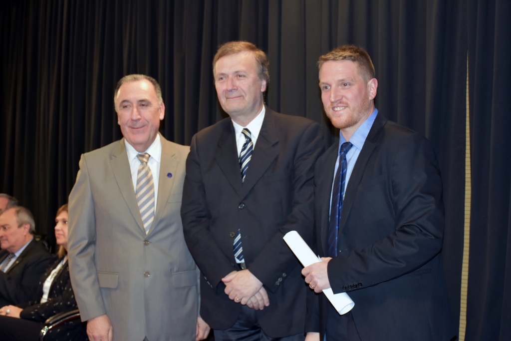 Acto de colación de la Facultad de Ciencias Económicas y Sociales