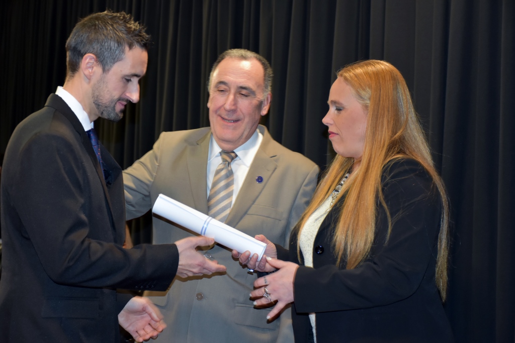 Acto de colación de la Facultad de Ciencias Económicas y Sociales