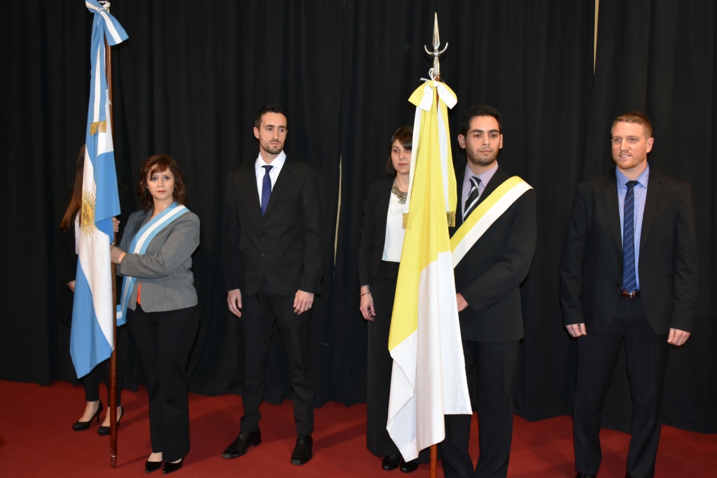 Acto de colación de la Facultad de Ciencias Económicas y Sociales