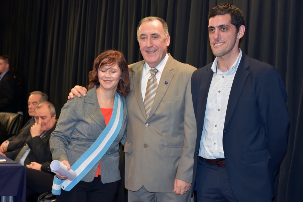 Acto de colación de la Facultad de Ciencias Económicas y Sociales