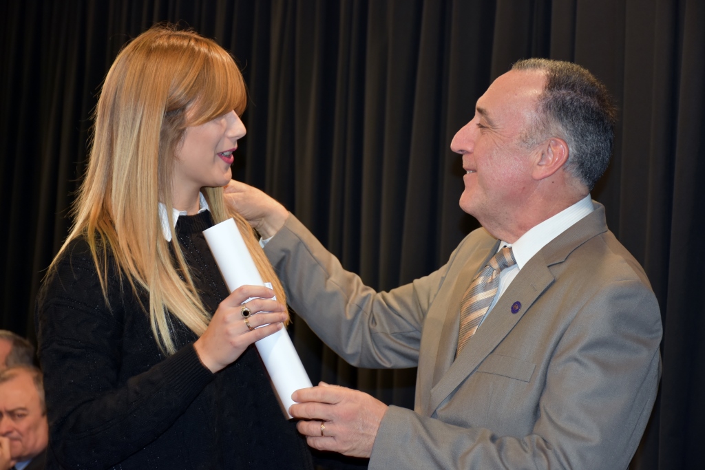 Acto de colación de la Facultad de Ciencias Económicas y Sociales