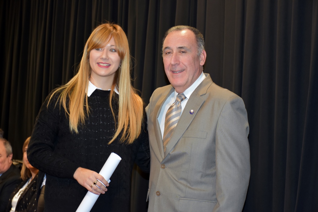 Acto de colación de la Facultad de Ciencias Económicas y Sociales