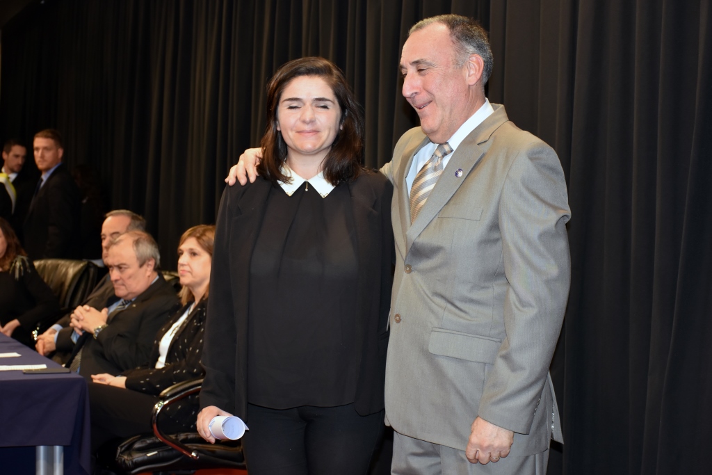 Acto de colación de la Facultad de Ciencias Económicas y Sociales