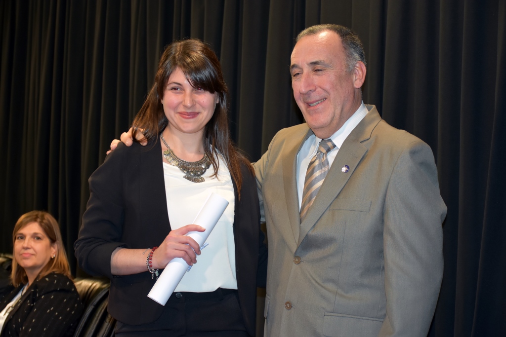 Acto de colación de la Facultad de Ciencias Económicas y Sociales
