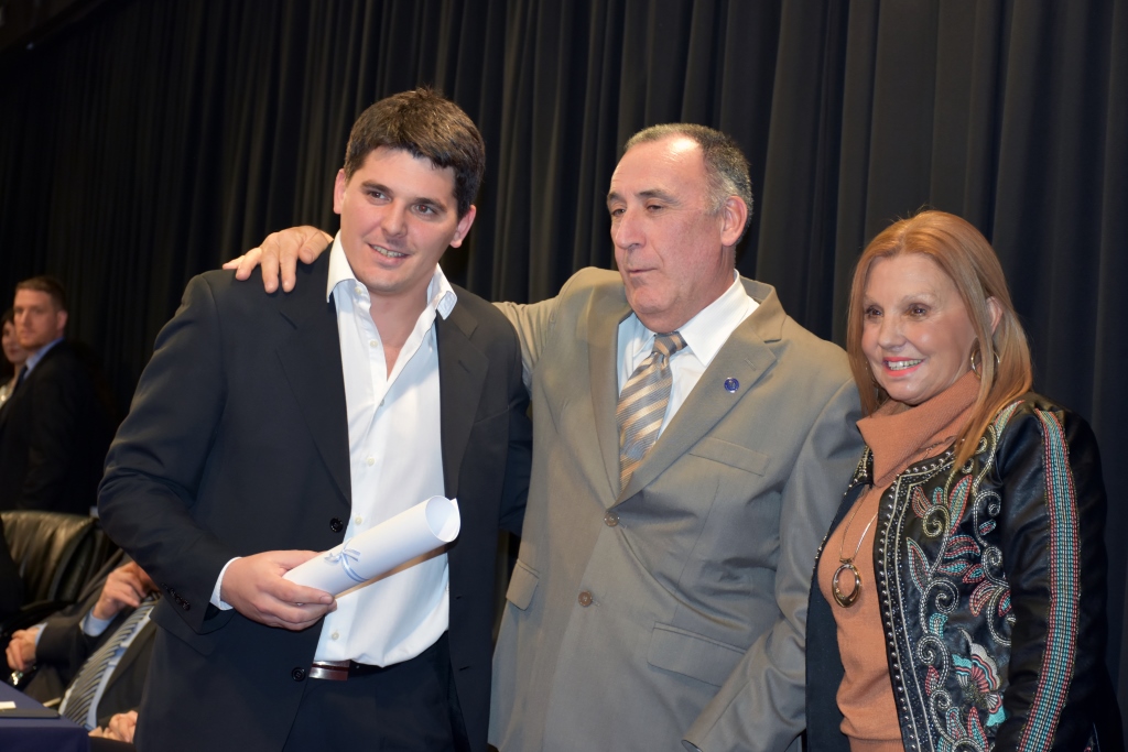 Acto de colación de la Facultad de Ciencias Económicas y Sociales