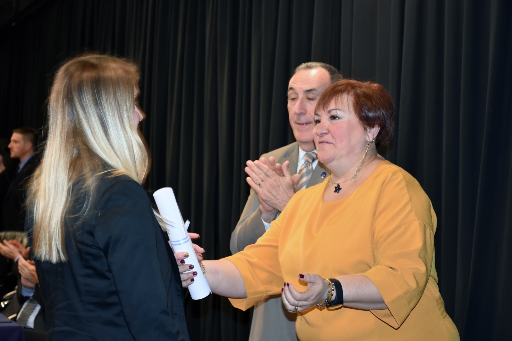 Acto de colación de la Facultad de Ciencias Económicas y Sociales