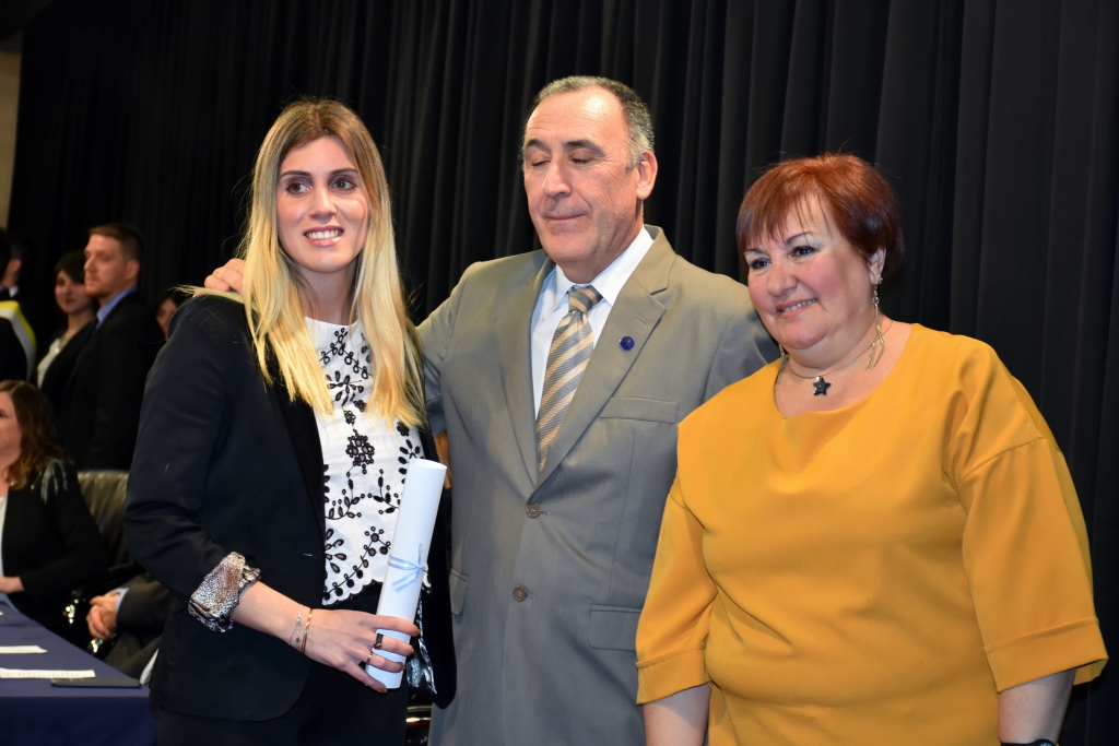 Acto de colación de la Facultad de Ciencias Económicas y Sociales