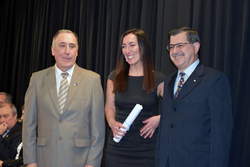Acto de colación de la Facultad de Ciencias Económicas y Sociales