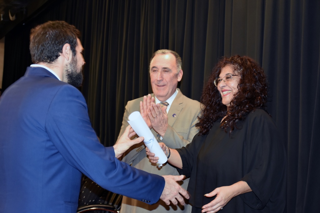 Acto de colación de la Facultad de Ciencias Económicas y Sociales