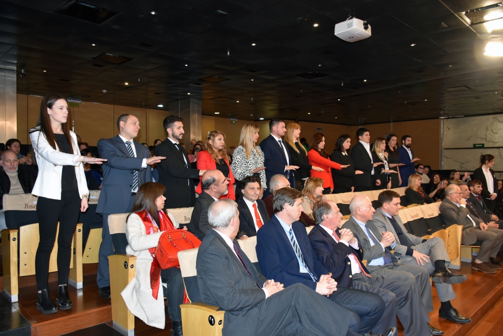 Acto de colación de la Facultad de Ciencias Económicas y Sociales