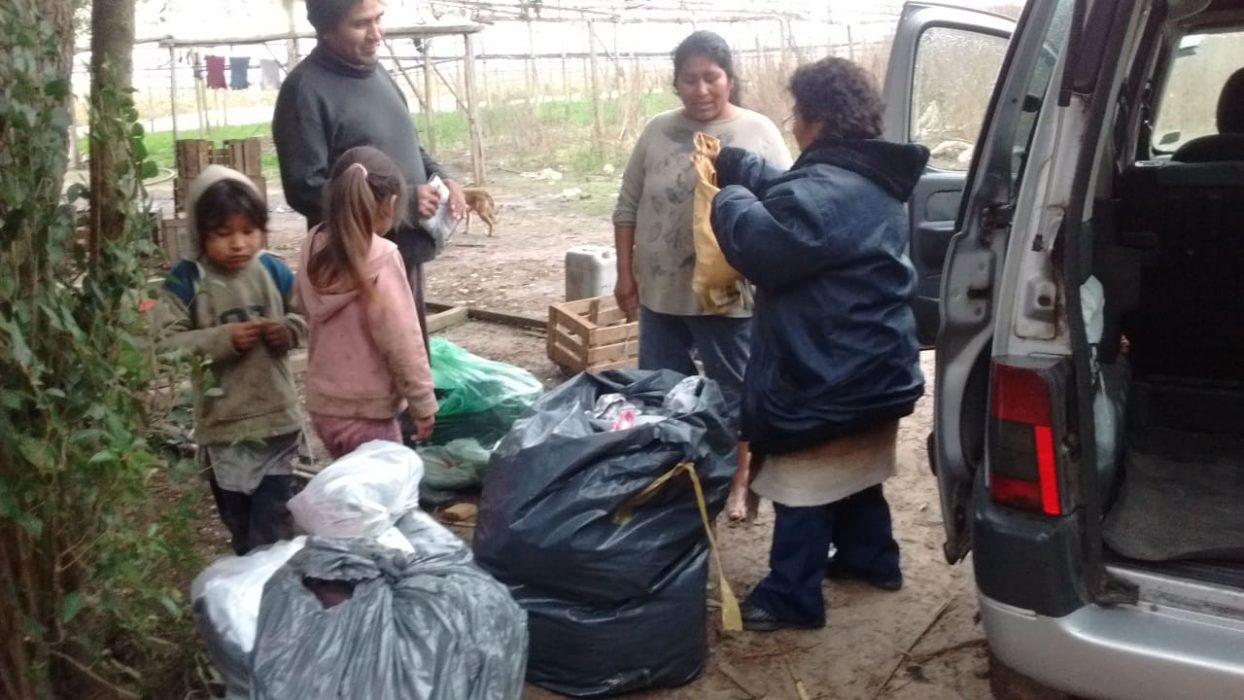 Se entregó lo donado en la colecta “Tengo Frío”