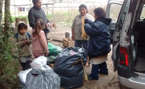 Se entregó lo donado en la colecta “Tengo Frío”
