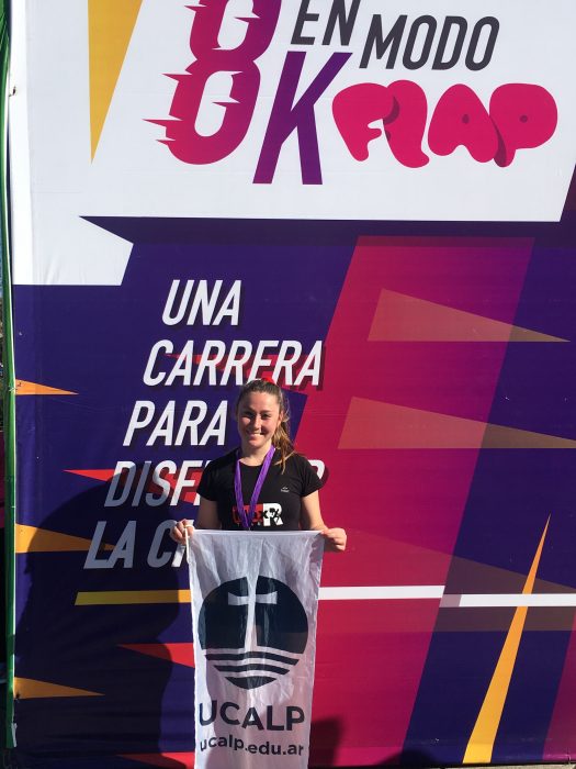 Alumna de la Lic. en Nutrición participó de competencia en La Plata