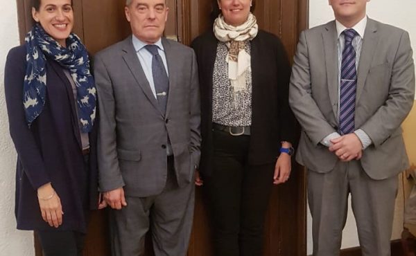 Visita de docentes internacionales a la UCALP