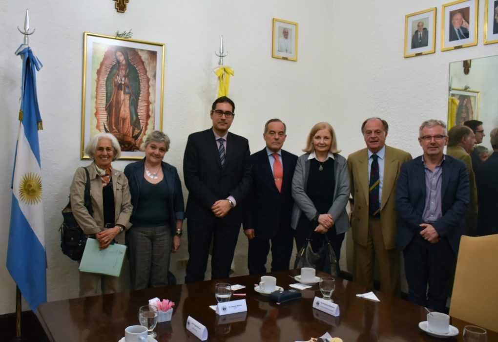 Encuentro con el Cónsul italiano y autoridades de la Dante Alighieri