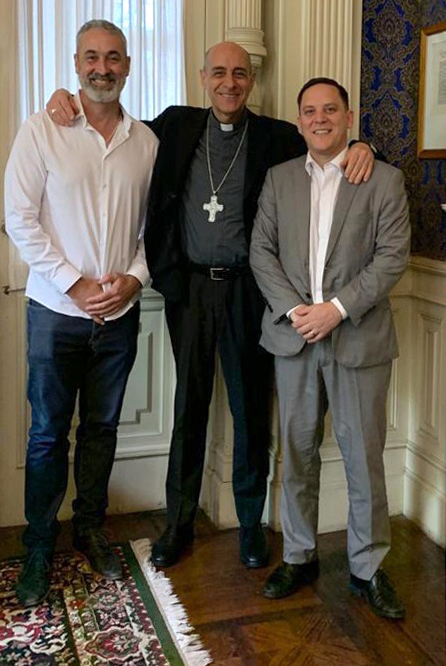 El Observatorio Socioeconómico de la UCALP junto al Arzobispo “Tucho” Fernández