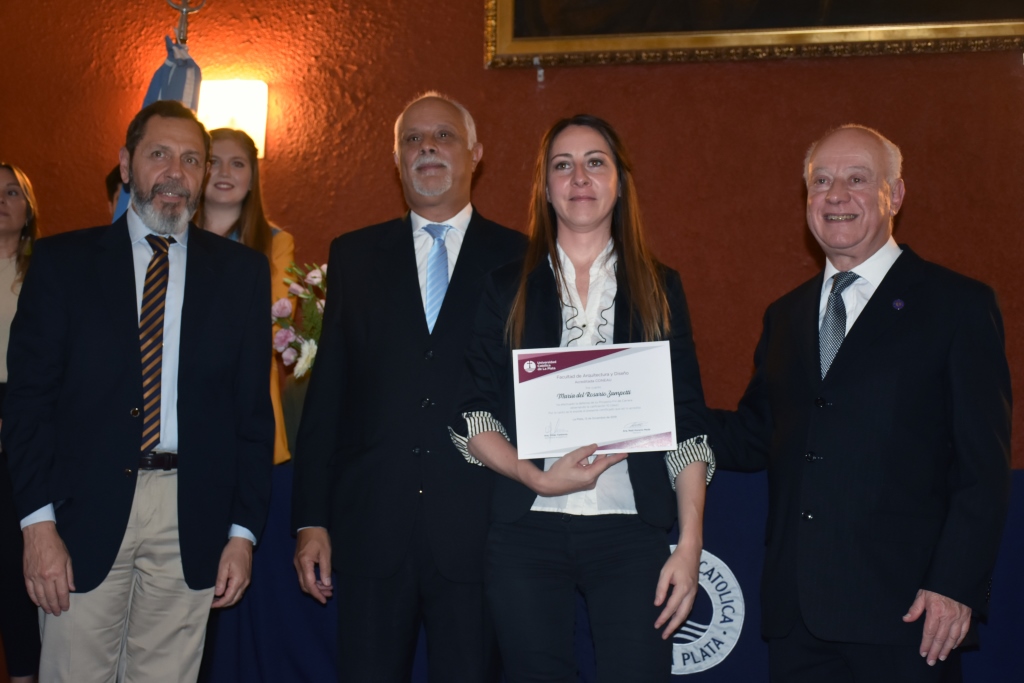 Acto de Colación de la Facultad de Arquitectura y Diseño 