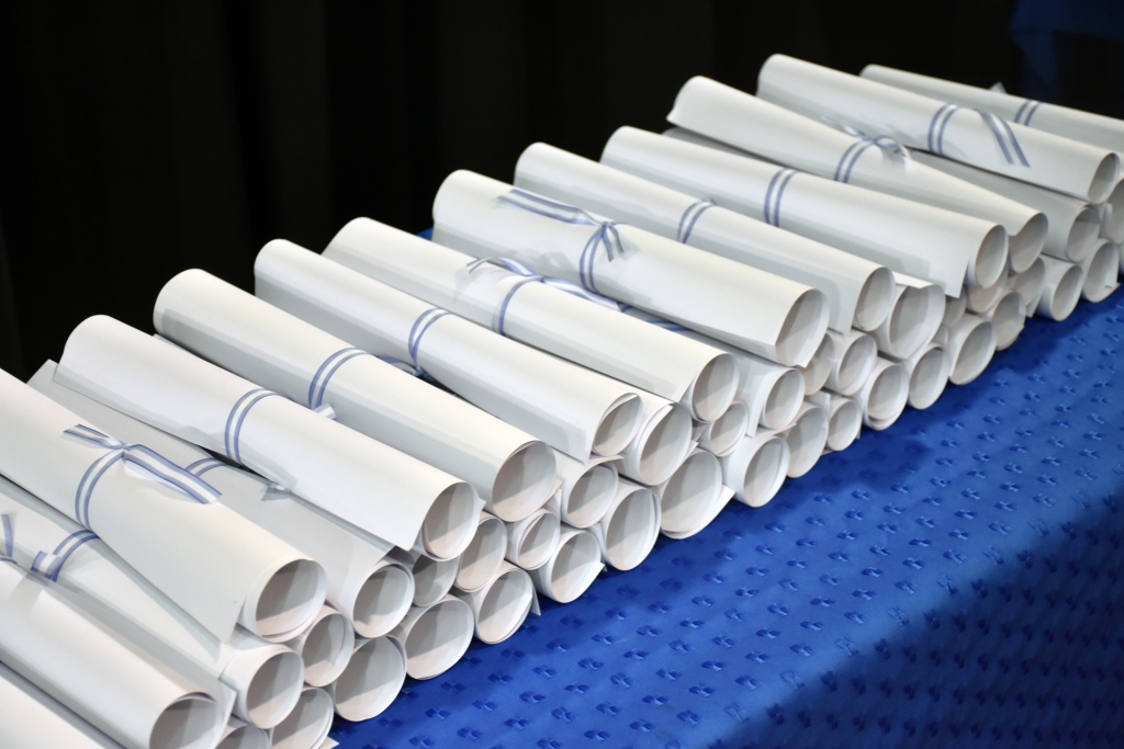 Acto de colación de la Facultad de Ciencias Económicas y Sociales