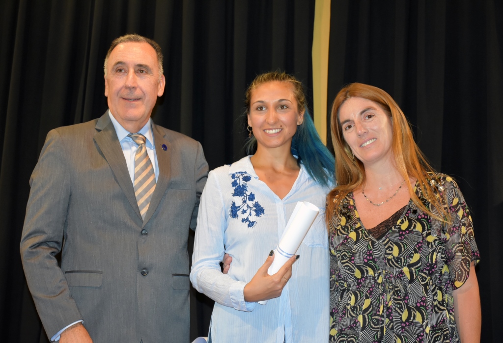 Acto de colación de la Facultad de Ciencias Económicas y Sociales