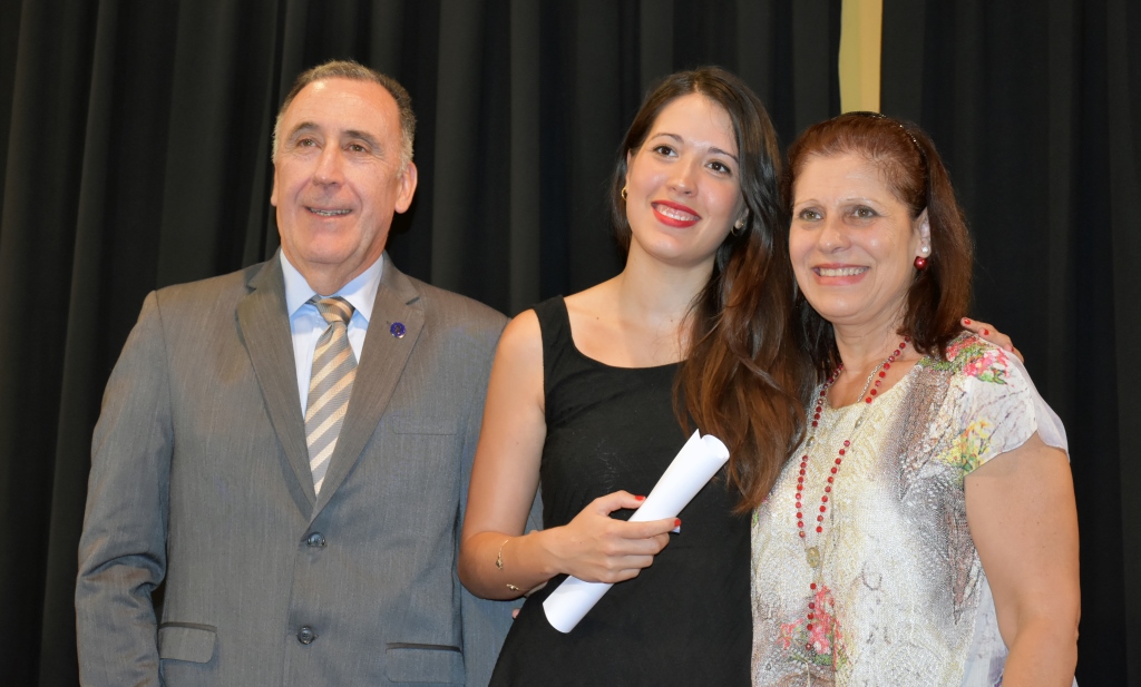 Acto de colación de la Facultad de Ciencias Económicas y Sociales
